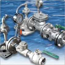 Standard screw type/
flange type for riser pipe:JIS10k Model